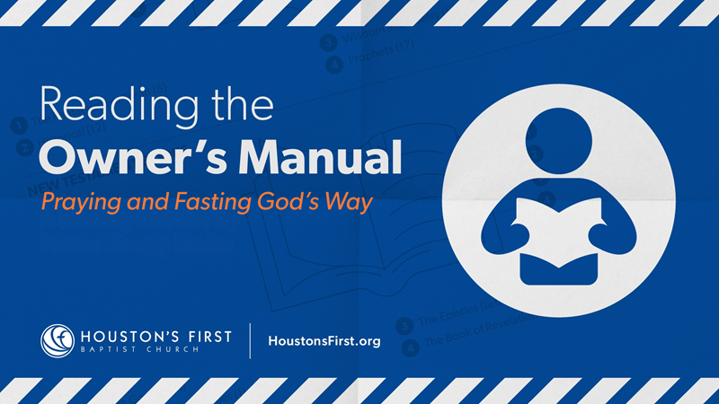 HFBC Christian Living item: Praying and Fasting God's Way