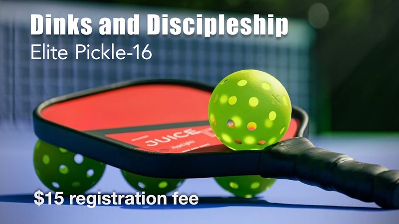 Houston's First Events | Dinks and Discipleship - A Pickleball Event for Men